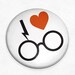 I Heart Harry Potter Pocket Mirror