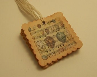 Bird Tags - Set of 12