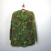 Vintage men's green camouflage army long sleeve shirt jacket