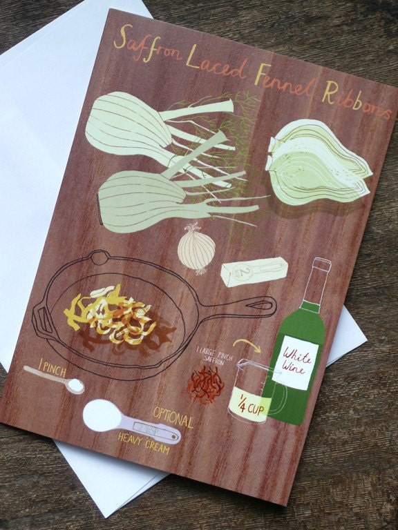 Recipe Greeting Card Set