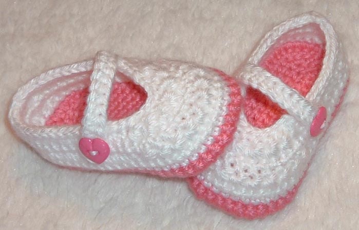 PDF CROCHET PATTERN   Star Stitch Mary Jane Shoes sizes 0 to 12 month Pattern Digital