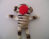 Amigurumi Sock Monkey Dog toy