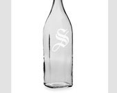 CUSTOM Etched Glass Swing Bottle