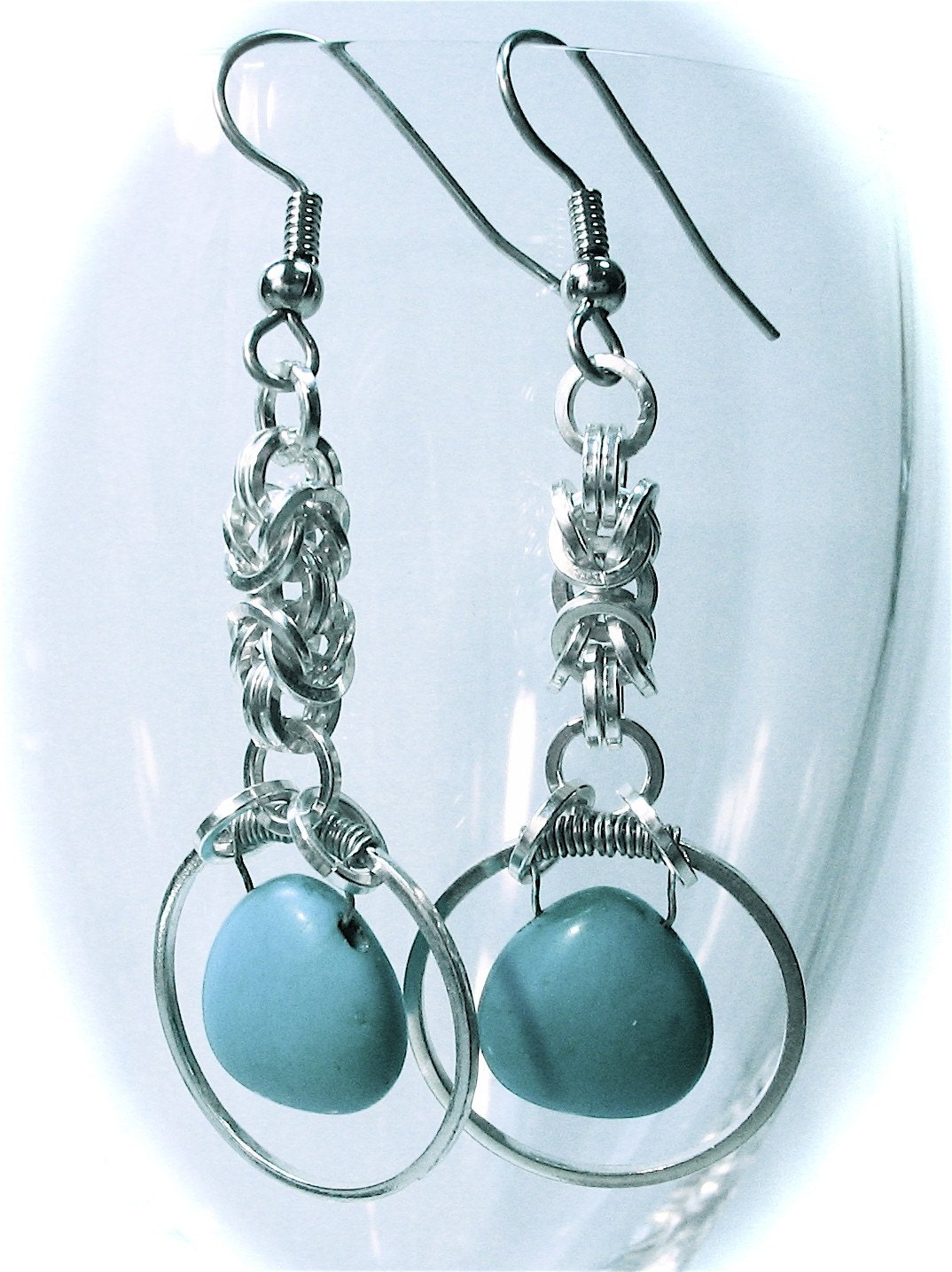 Turquoise Byzantine Drops