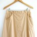 RESERVED Trisha 70s Khaki Skirt S M