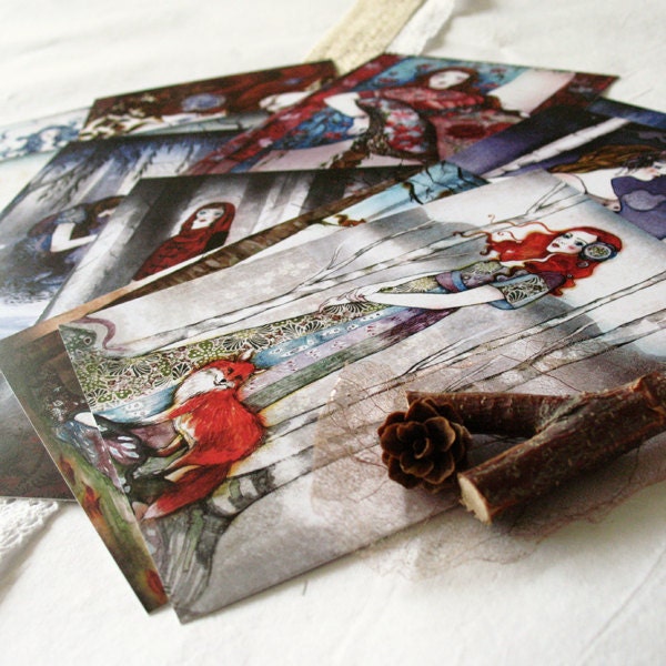 Set of 10 postcards - Nature's Kingdom