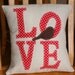 Rustic Lovebird Pillow Sham