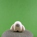 Little Abominable Snowman - Hand Sculpted Miniature Polymer Clay Animal