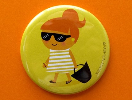 Pocket Mirror - Sunny Girl