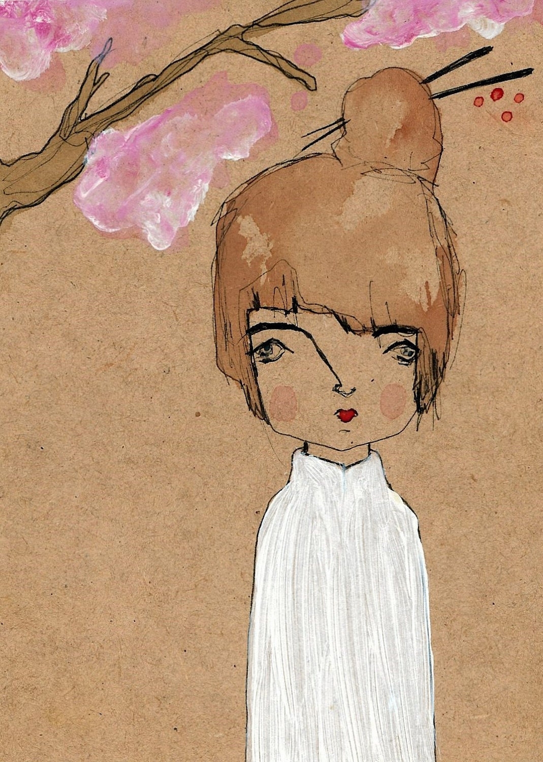 Miyuki's Blossoms -  A4 Print
