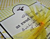 Sweet As Can Bee Invitations...Set of 10 Invitations. Il_170x135