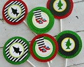 Wizard of Oz Cupcake Toppers...Set of 12 Bad Witch Cupcake Toppers Il_170x135