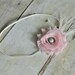 Pink Shabby Chic headband
