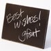 mini-chalkboard signs/place setting . . .RESERVED for karencoler