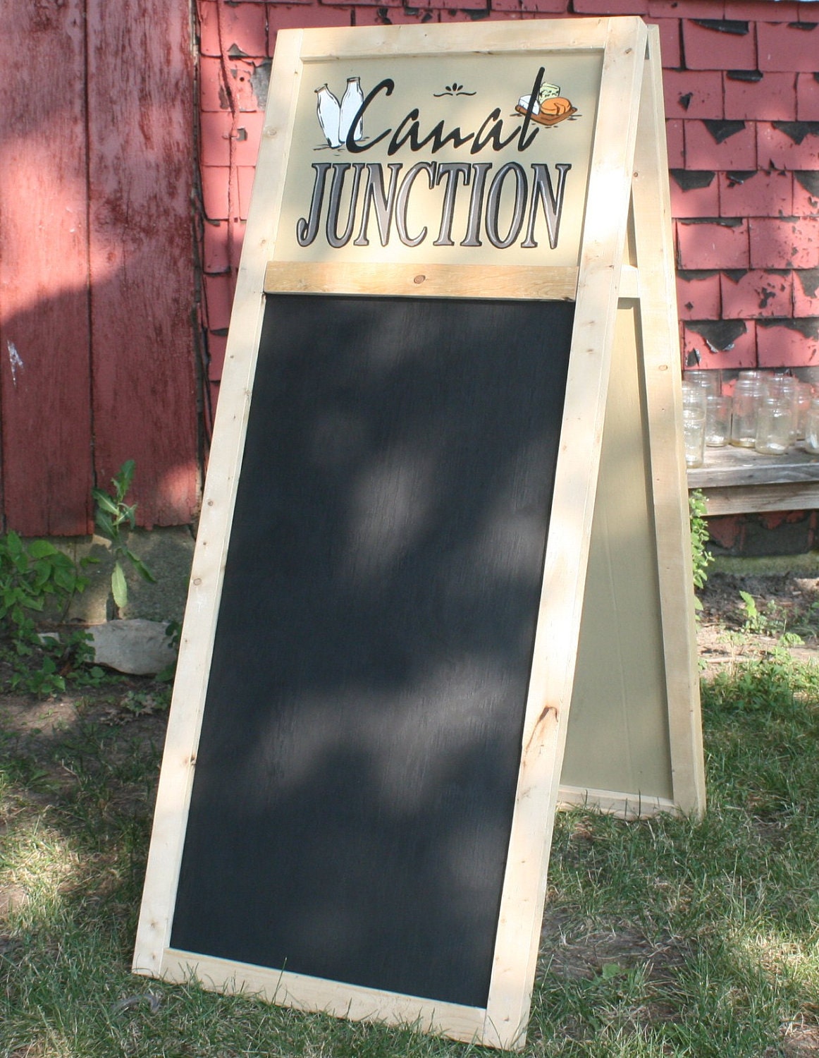 custom craft/farmer's market chalkboards . . .