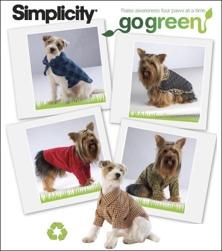 DOG CLOTHES PATTERN / COAT JACKET/ FITS TOY by WhatCameFirst