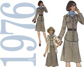 70s Separates Vintage Pattern - B36 - Simplicity 7576  - Uncut, Factory Folds