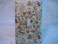 Cool, Swirly Light Switch Plate Cover