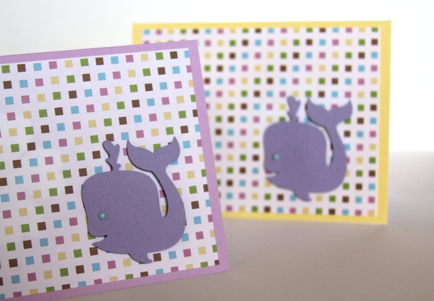 Handmade Note Cards Gift Set, Spring Note Card Set, Whale Note Cards, Geekery Cards