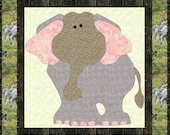 RumpleDump the Elephant Applique-PDF Patternby MadCreekDesigns