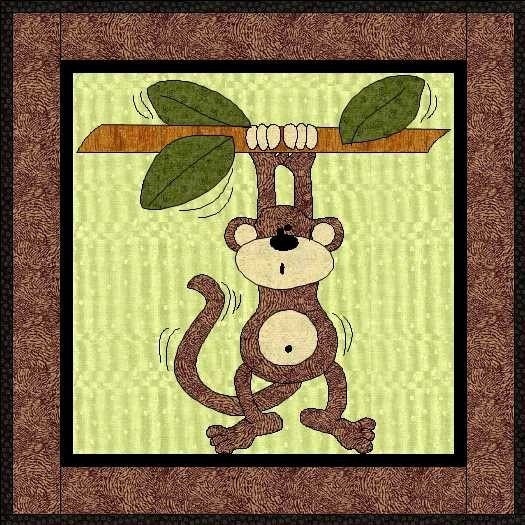 Monkey Applique