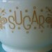 Vintage Pyrex Corelle Butterfly Gold Sugar Bowl Gemco