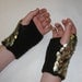 Dragonhide Armor Gauntlets Brown Pheonix knitted scale mail by Crystalsidyll