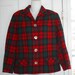 Pendleton Plaid Vintage 1950s Wool Jacket