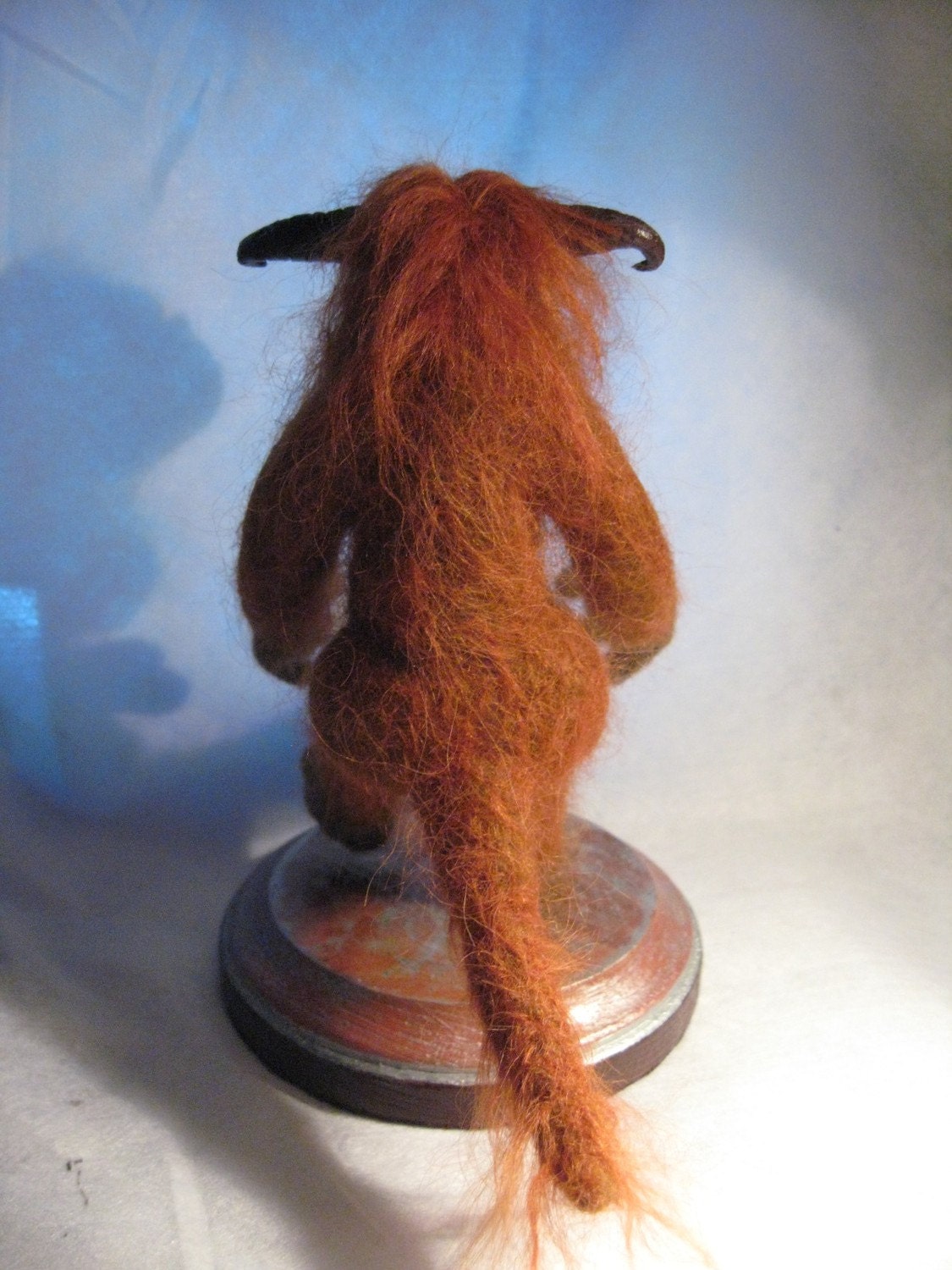 SALE - Needle felted sculpture- Ludo from Labyrinth