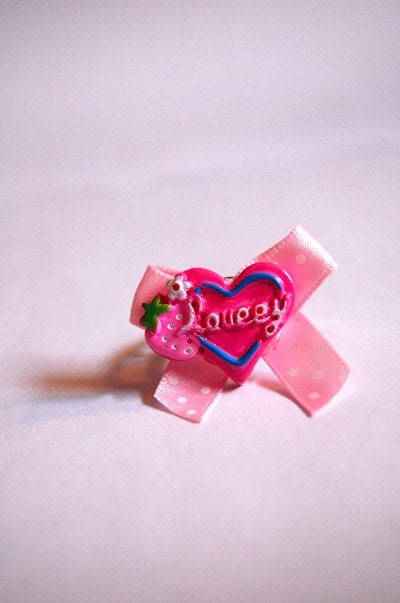Lovely Hearts and Strawberry Ring