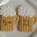 Beer Mug Cookies - Beer Mug Decorated Cookie Favors - 1 Dozen
