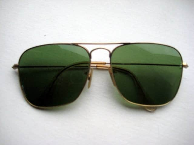 Vintage 1970s Ray Ban Aviatorcaravan Sunglasses By Natinnyc 