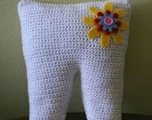 Original Gifts - Handmade Crocheted Tooth Fairy Pillow