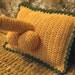 Crocheted Penis Pillow