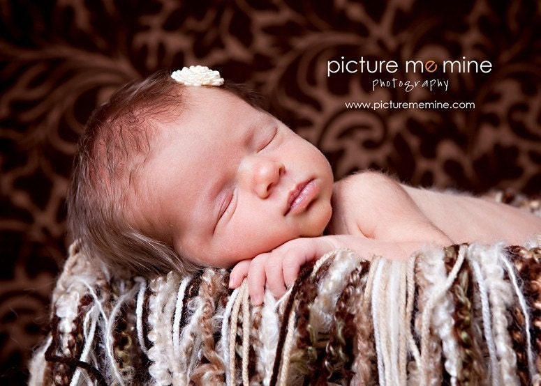 Ready to Ship. Boy or Girl Dust Fringe Blanket. Newborns, toddlers, and maternity photography prop.