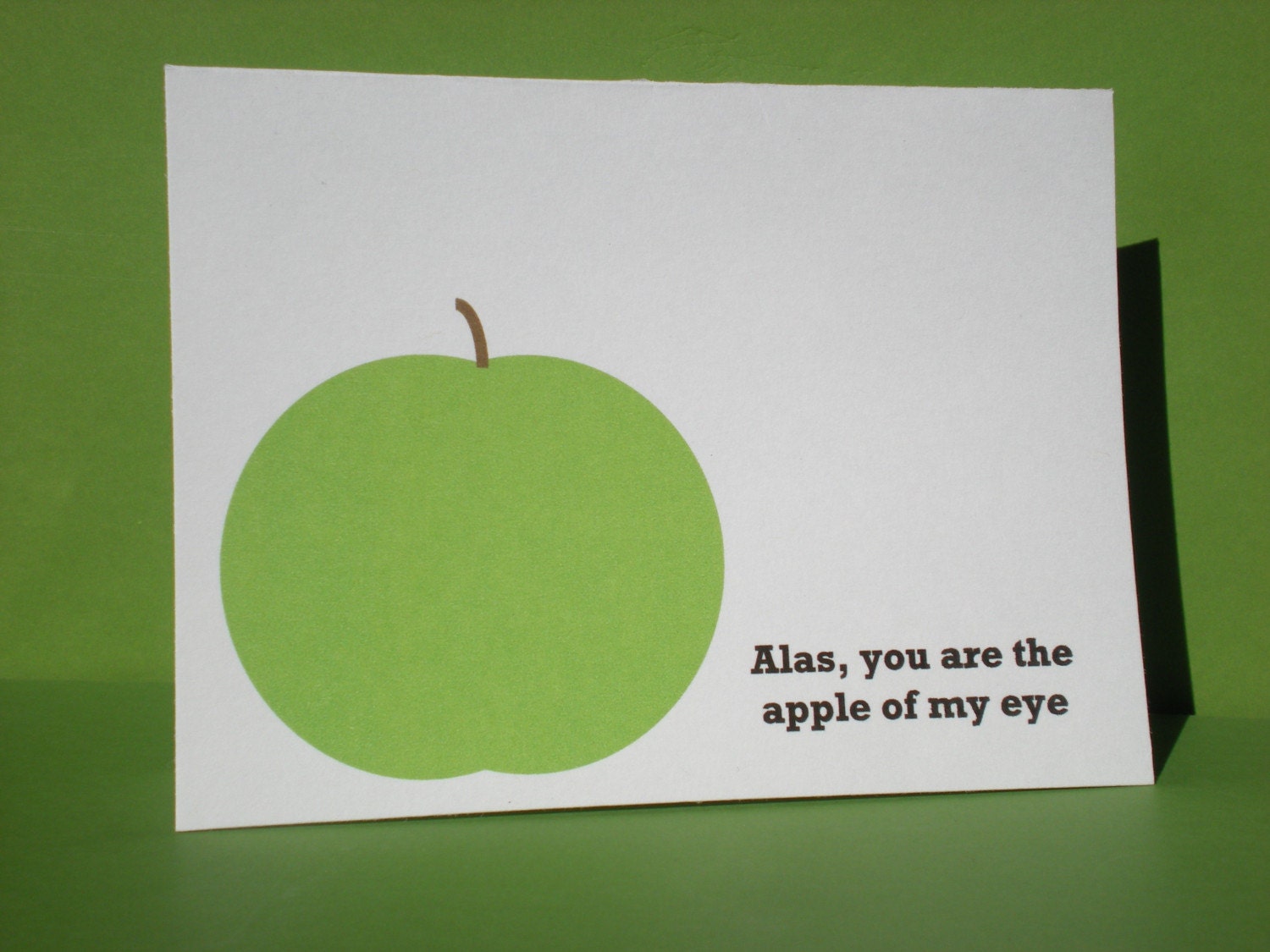 Apple of My Eye, Single Card, Hello Cupcake
