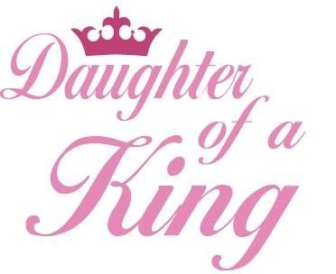 Daughter of a King - vinyl wall decal Il_170x135
