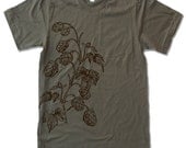 Mens HOPS t shirt american apparel S M L XL (15 Color Options)