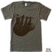 Mens Tree SLOTH T Shirt american apparel S M L XL (11 Colors Available)