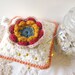 SALE - Lottie - a tiny wee granny cushion...
