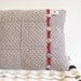 SALE - crochet cushion cover... Marilyn - a dozen red roses - SALE