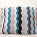 SALE - Vera... crochet 'granny cushion' cover