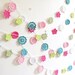 NEW Sylvie - Special Edition 'Homespun Style' Forever Flower Garland by Emma Lamb, colours handpicked by Selina Lake ...Ready to ship