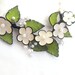 Unique wedding necklace from leather