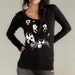 Tiger tshirt - Womens Alternative Apparel Long Sleeve scoop neck tee