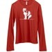 Abby Cat tshirt - Womens long sleeved crew neck tee