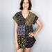 Pretty Floral Patchwork 90's Dress