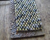 Beaded Mixed Metal Pendant