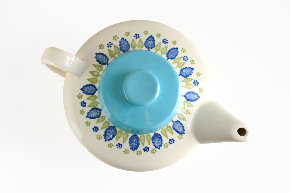 Vintage Swiss Alpine Teapot