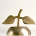 Vintage Brass Apple Bell
